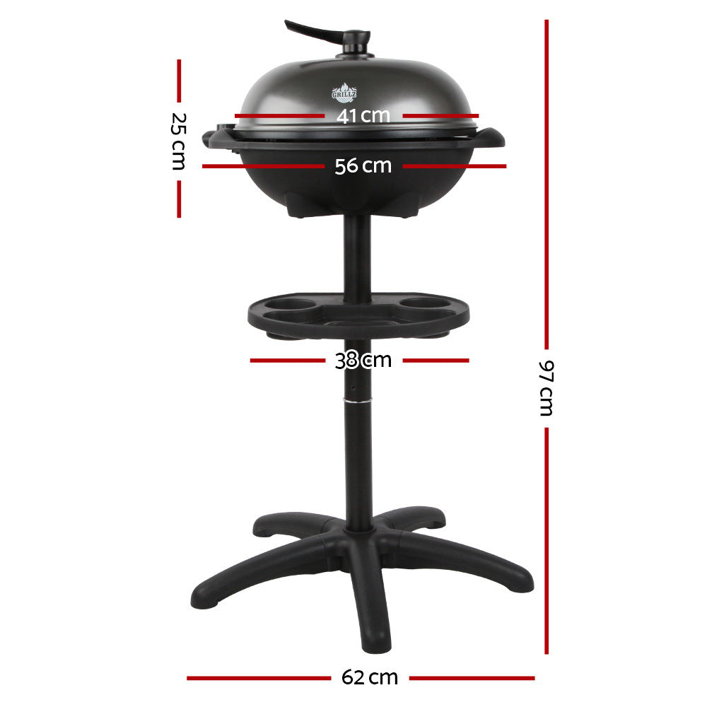 Grillz BBQ Grill Electric Smoker - SILBERSHELL