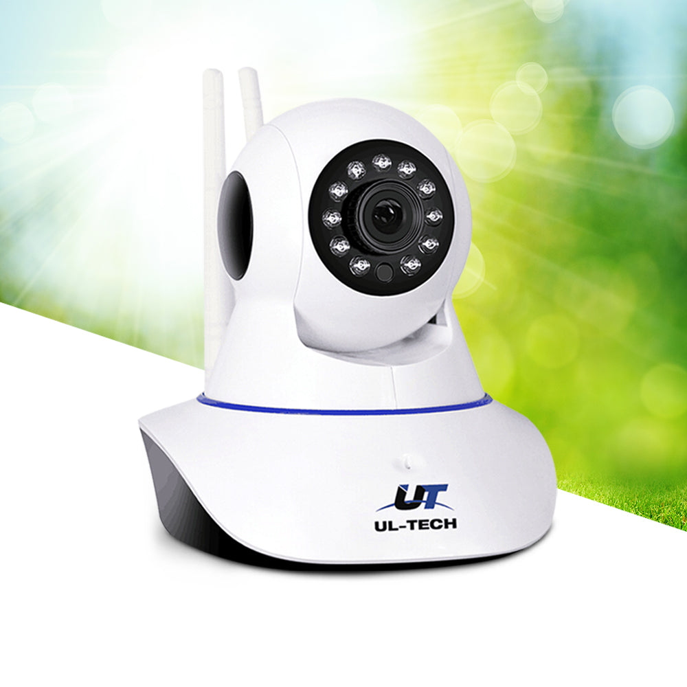 UL-tech 1080P Wireless IP Camera Security WIFI Cam White - SILBERSHELL