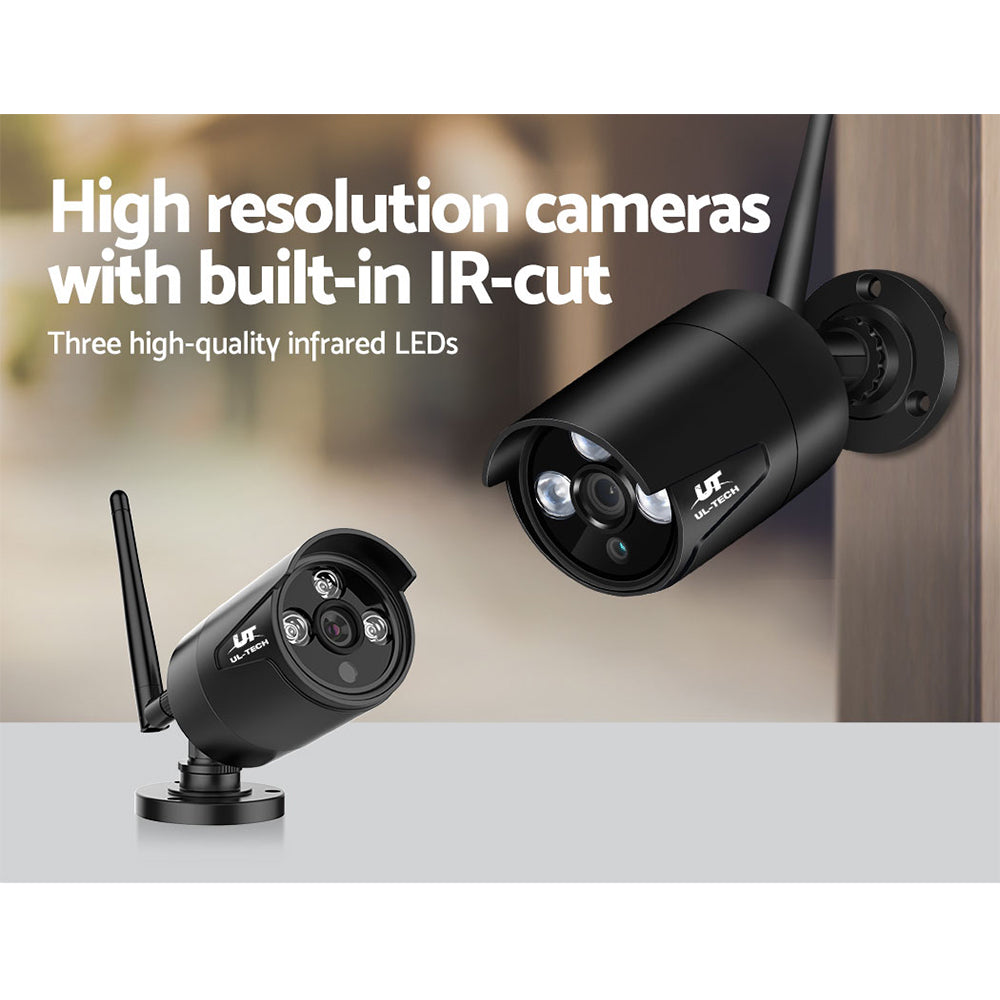 UL-tech Wireless CCTV 3MP Camera Bullet - SILBERSHELL