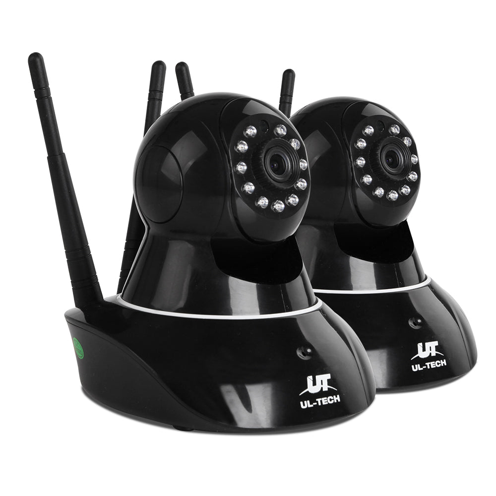 UL-tech 1080P Wireless IP Cameras Security WIFI Cam Black - SILBERSHELL