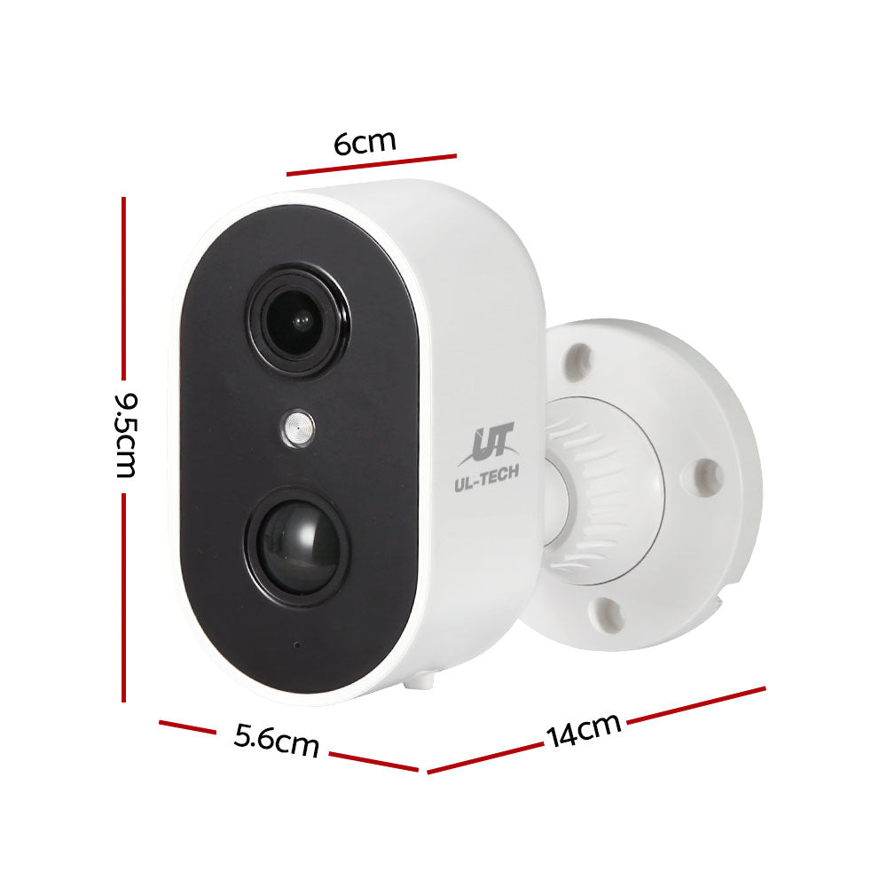 UL-tech 1080P Wireless IP Camera WIFI Home Security Cam - SILBERSHELL