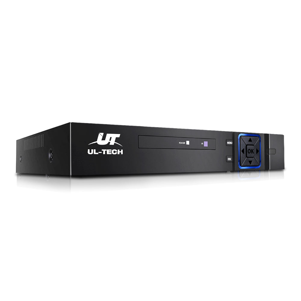 UL-tech 8CH DVR 1080P 5in1 CCTV Video Recorder - SILBERSHELL