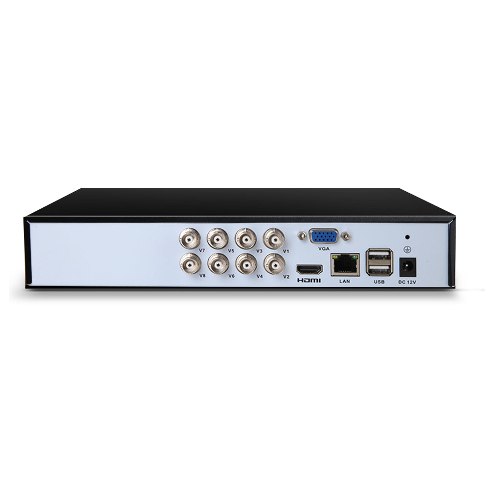 UL-tech 8CH DVR 1080P 5in1 CCTV Video Recorder - SILBERSHELL