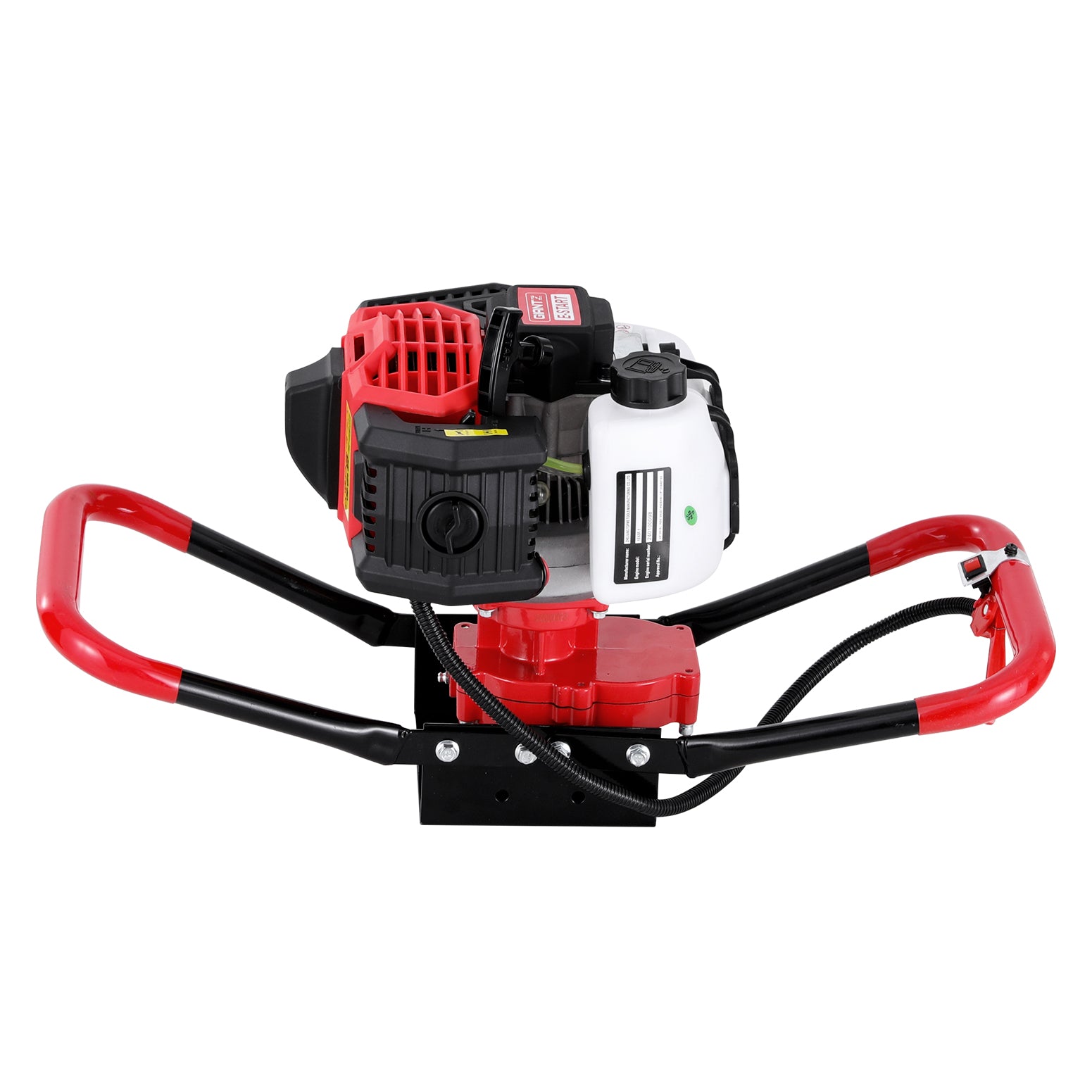 Giantz 65CC Post Hole Digger Motor Only Petrol Engine Red - SILBERSHELL