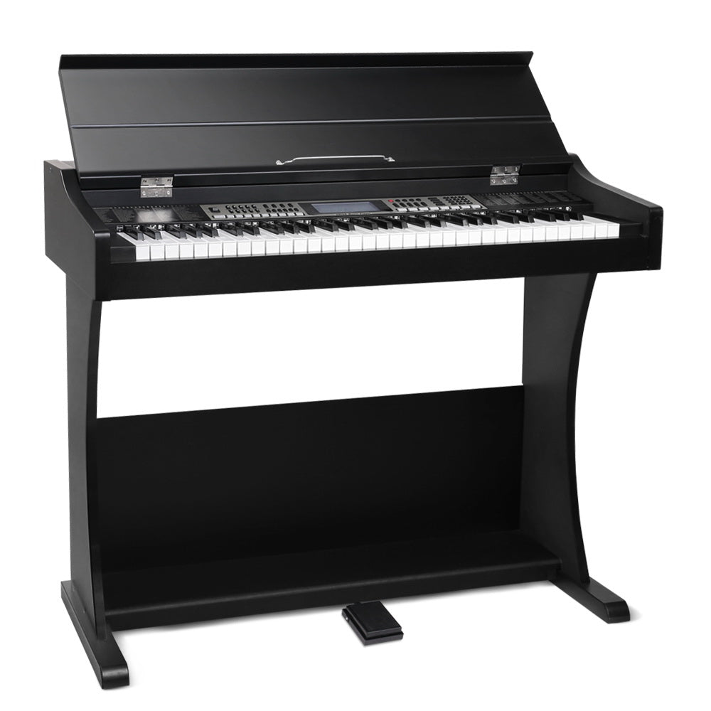 Alpha 61 Keys Electronic Piano Keyboard Digital Electric Classical Music Stand - SILBERSHELL