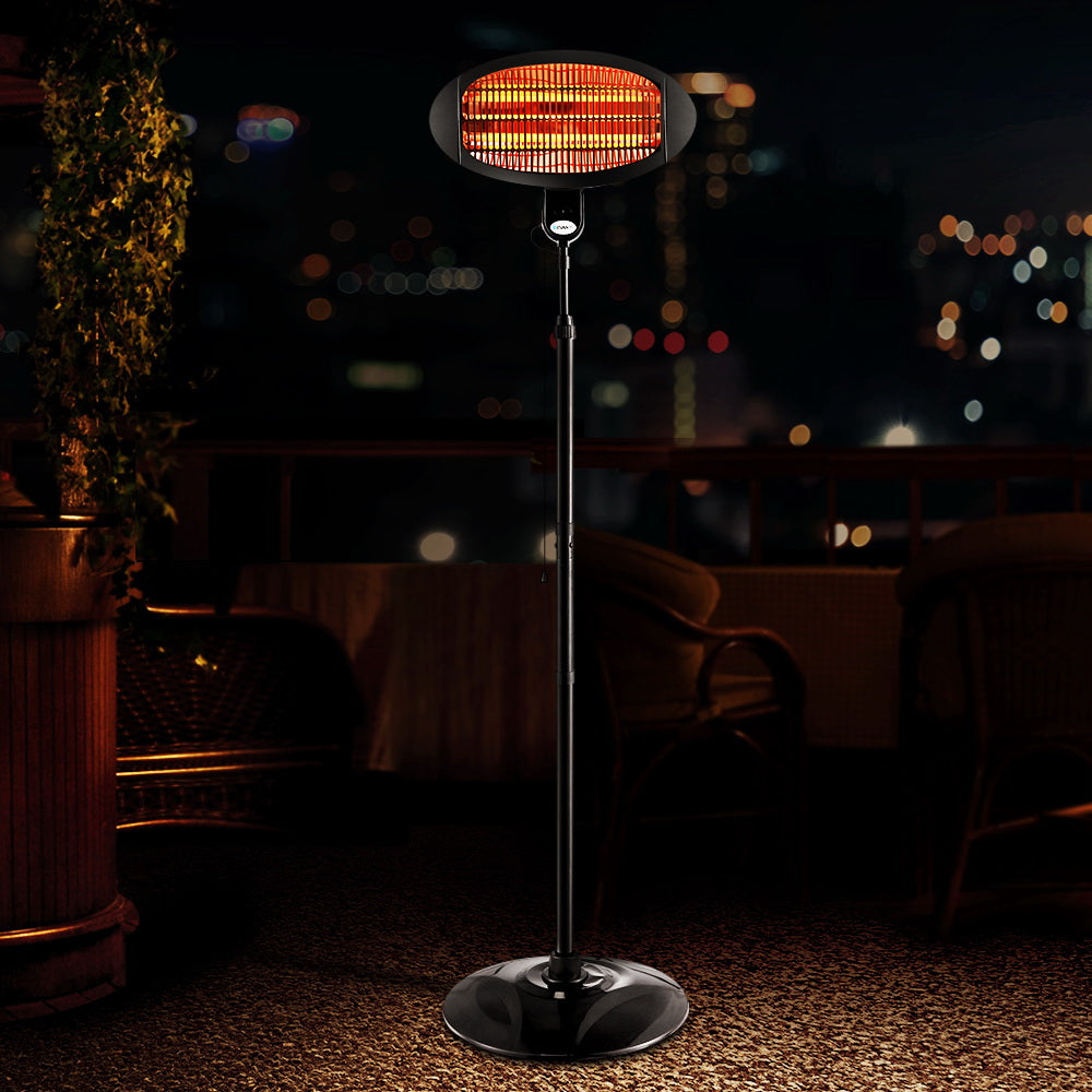 Devanti Electric Patio Heater 2000W - SILBERSHELL