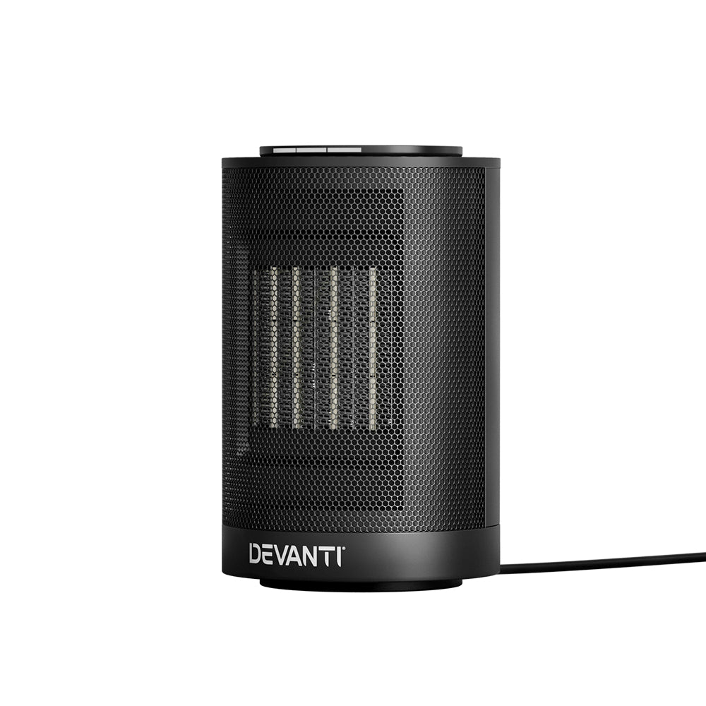 Devanti Electric Fan Heater 1200W - SILBERSHELL