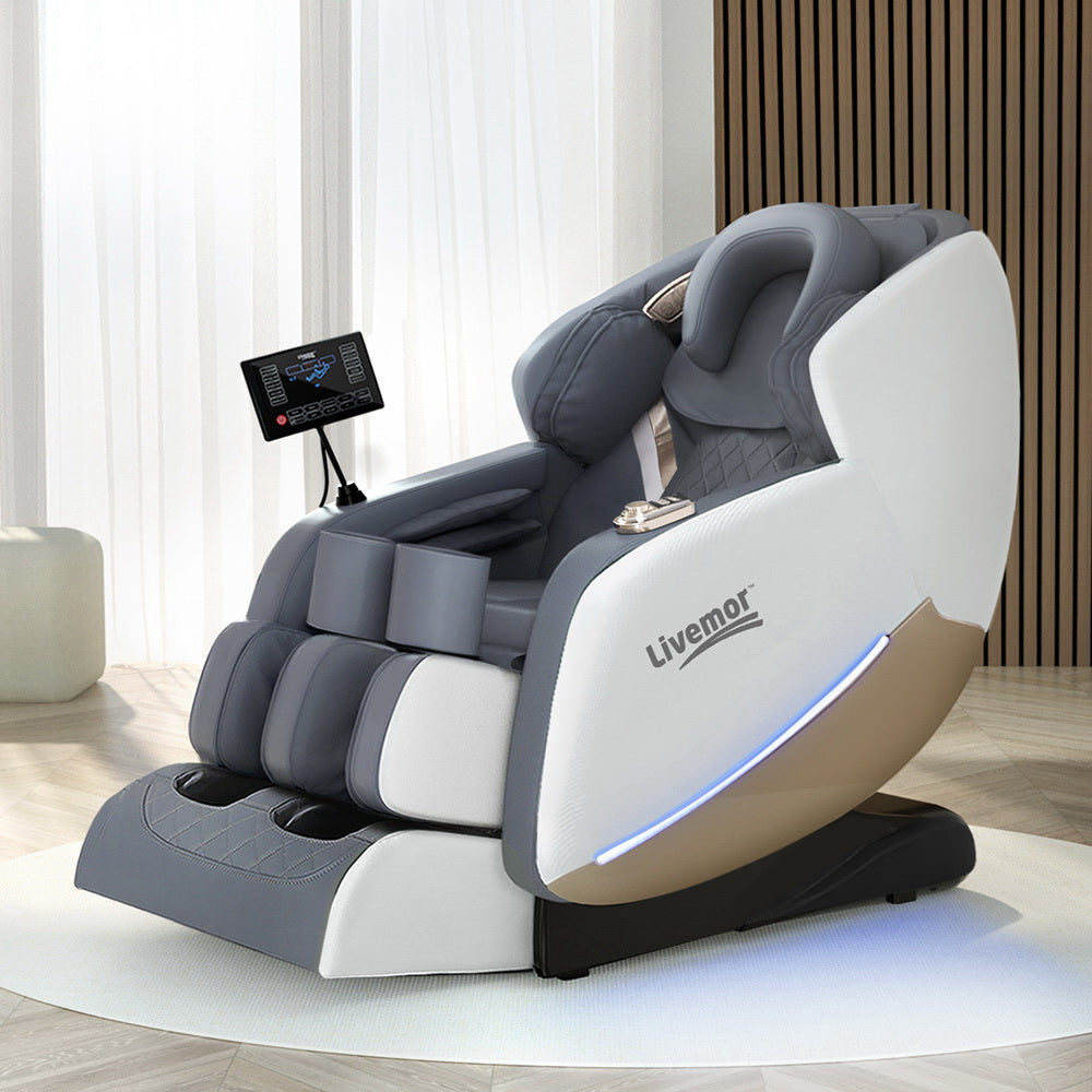 Livemor Massage Chair Electric Recliner Home Massager Beryl - SILBERSHELL