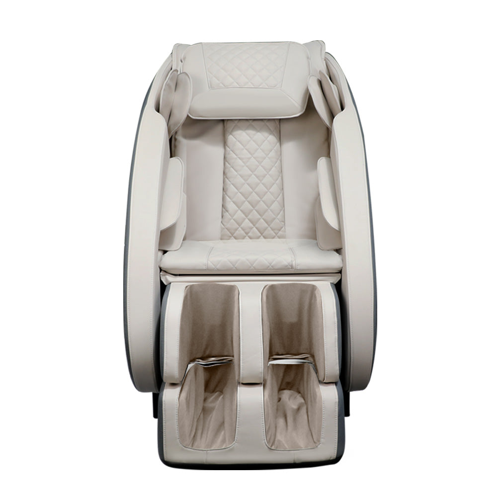 Livemor Massage Chair Electric Recliner Massager Grey Ellmue - SILBERSHELL