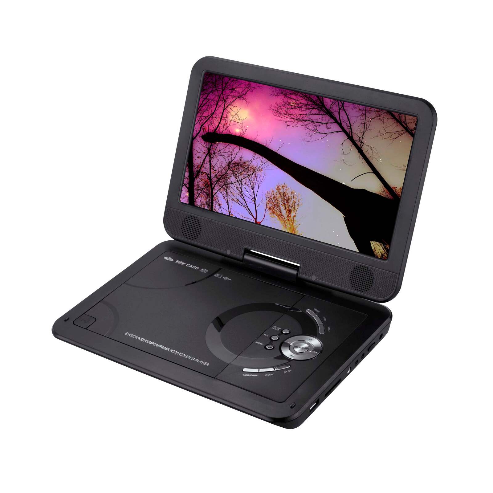 10.1" Portable DVD Player - SILBERSHELL