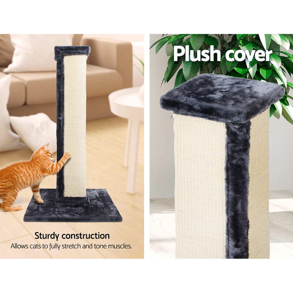 i.Pet Cat Tree 92cm Scratching Post Tower Scratcher Wood Condo Bed House Trees - SILBERSHELL