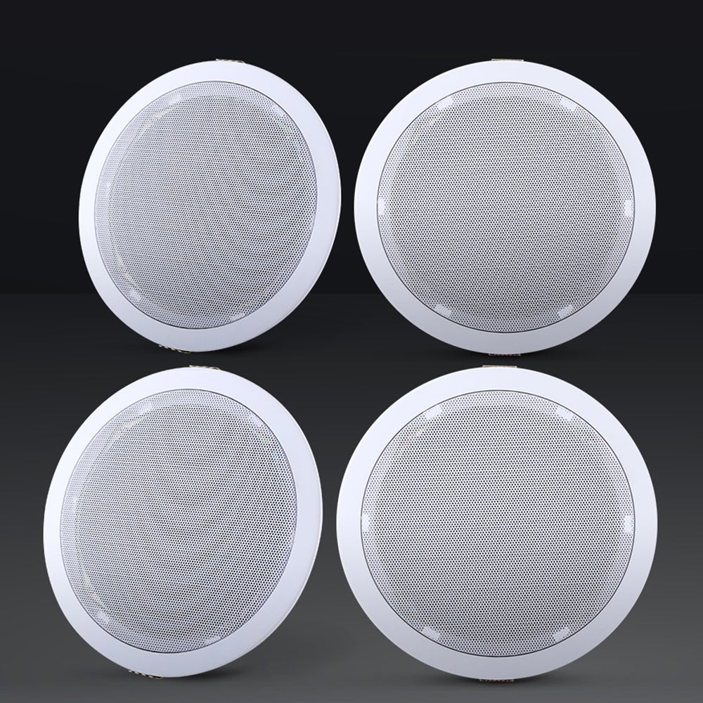 Giantz 6 Inch Ceiling Speakers In Wall Speaker Home Audio Stereos Tweeter 4pcs - SILBERSHELL