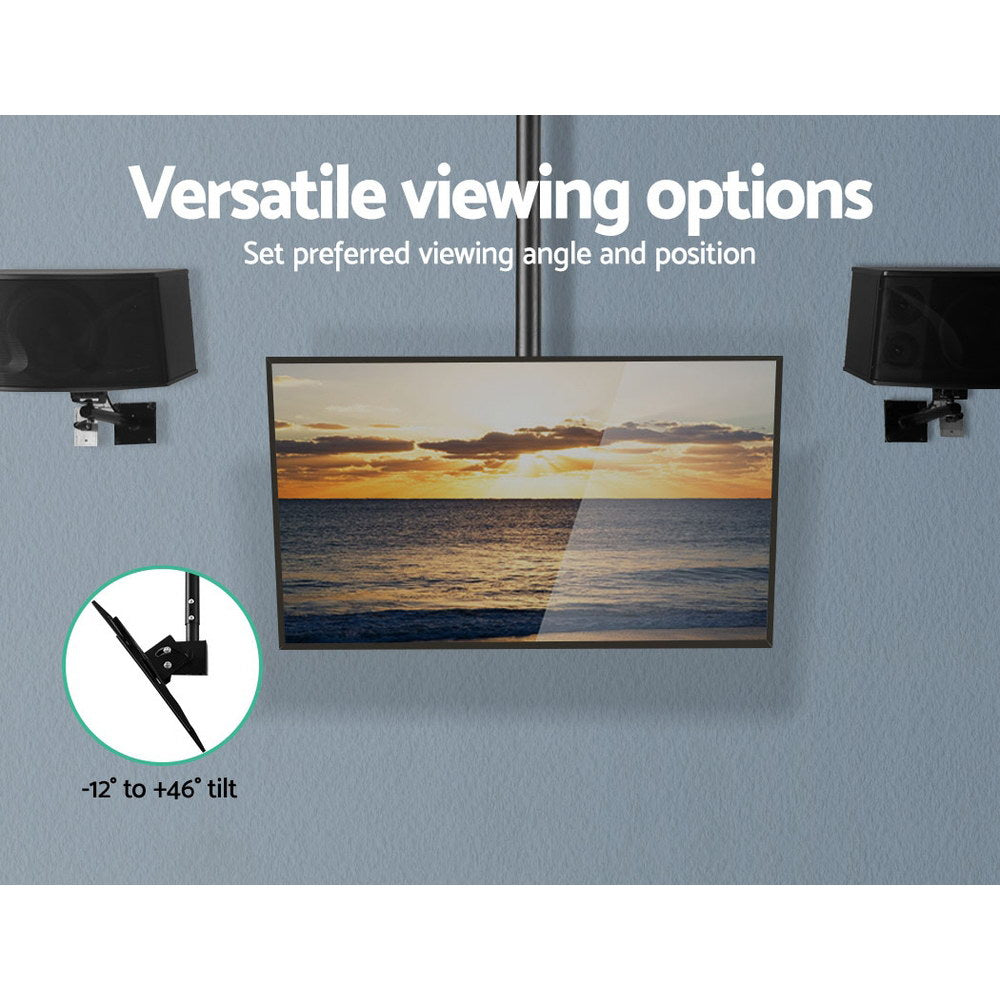 Artiss TV Wall Mount Bracket for 32"-75" LED LCD TVs Full Motion Ceiling Mounted - SILBERSHELL