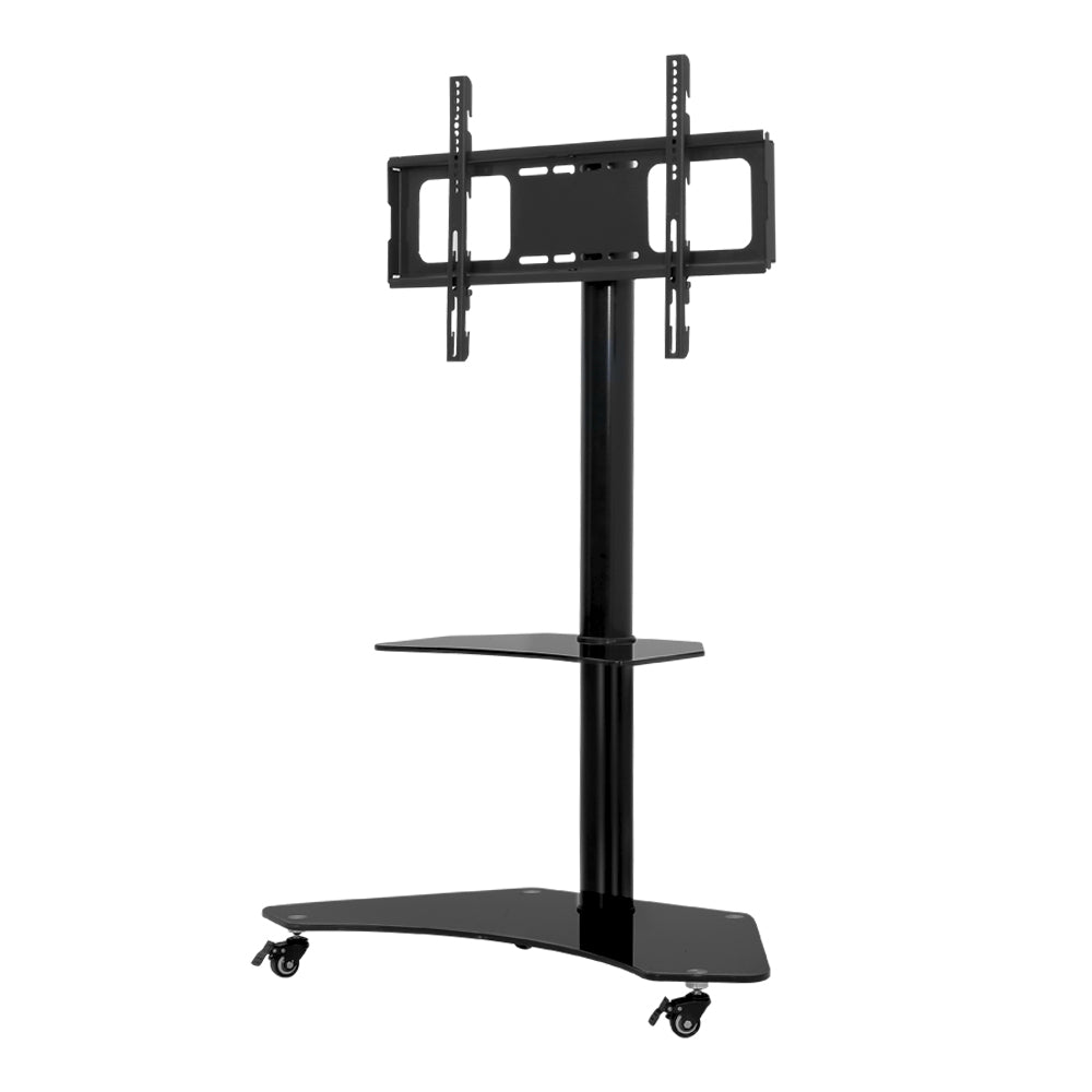 Artiss Mobile TV Stand for 32"-70" TVs Mount Bracket Portable Solid Trolley Cart - SILBERSHELL