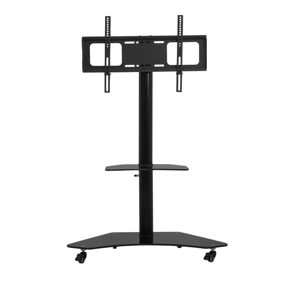 Artiss Mobile TV Stand for 32"-70" TVs Mount Bracket Portable Solid Trolley Cart - SILBERSHELL