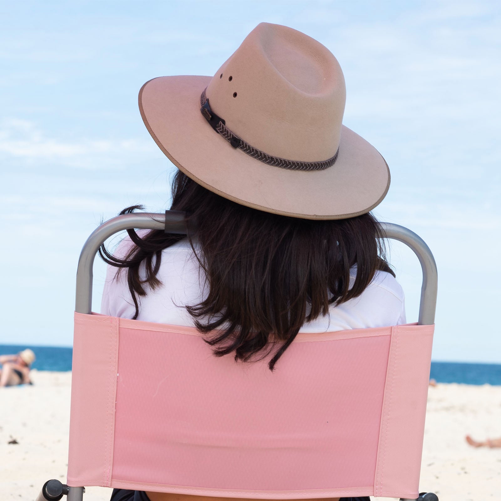 Havana Outdoors Beach Chair 2 Pack Folding Portable Summer Camping Outdoors - Dusty Rose - SILBERSHELL