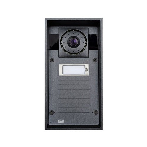 2N IP FORCE - 1 BUTTON HD CAMERA & 10W SPEAKER - SILBERSHELL