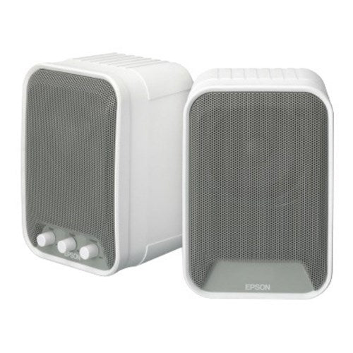 EPSON ACTIVE SPEAKERS 2X 15WATT FOR USE WITH ULTRA SHORT THROW SYSTEM - SILBERSHELL