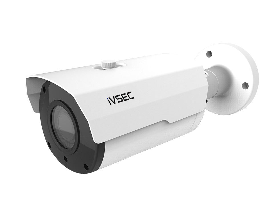 IVSEC IVSEC BULLET IP CAMERA 5MP MOTORISED 2.8-12MM LENS POE VANDAL RESISTANT IP66 40M IR - SILBERSHELL