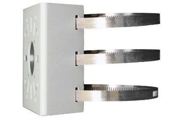 UNIVIEW UNIVERSAL POLE MOUNT ADAPTER ADDITIONAL BRACKET/JUNCTION BOX REQUIRED - SILBERSHELL