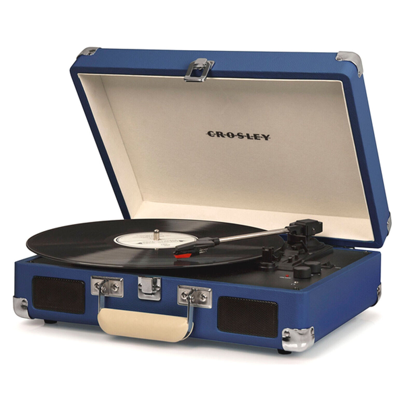 Crosley Cruiser Plus Bluetooth Turntable 3 Speed Blue - SILBERSHELL