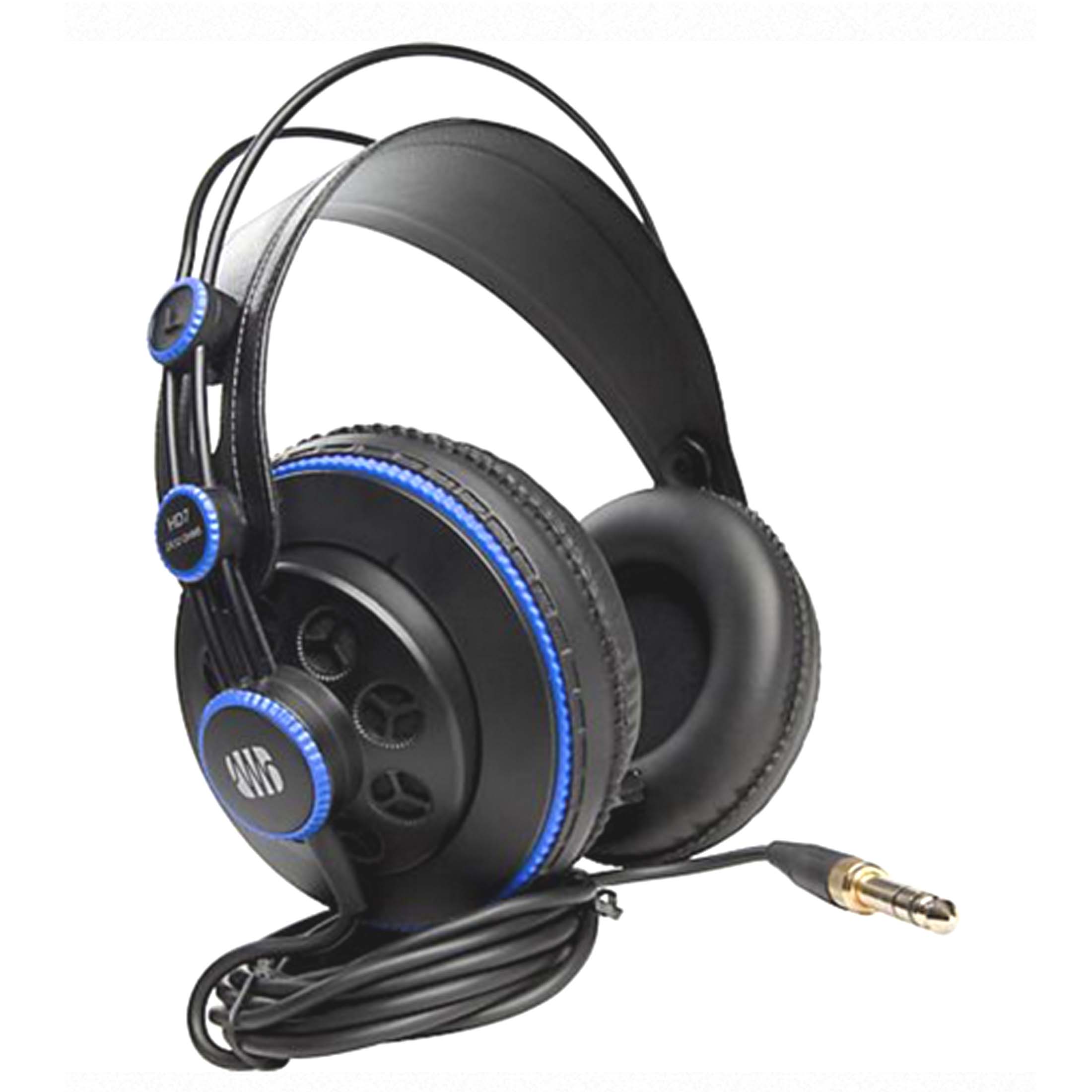 Presonus HD7 Monitor Studio Wired Headphones with Bonus Broadcast Pack - SILBERSHELL
