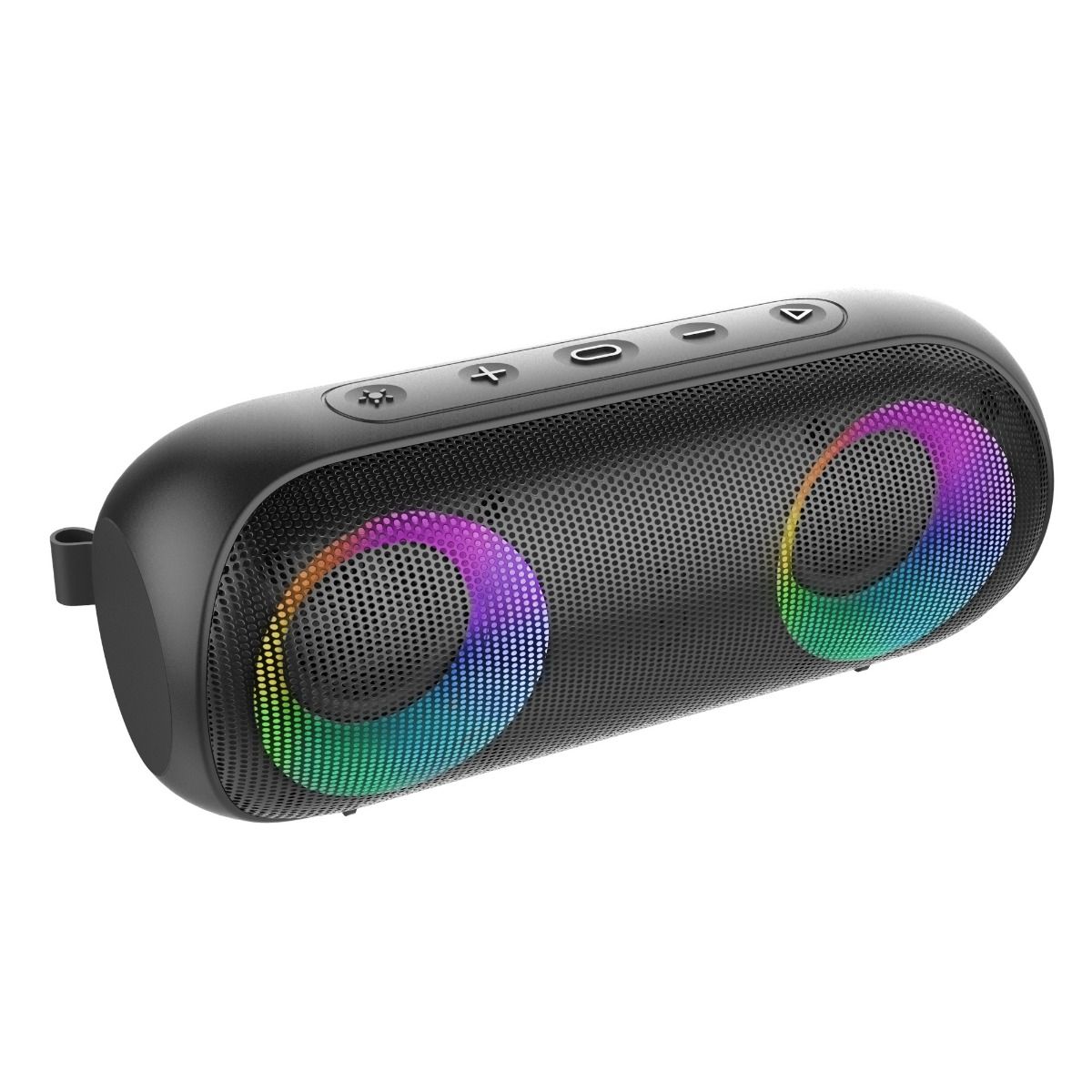 mbeat Bump B2 IPX6 Portable RGB Bluetooth Party Speaker - SILBERSHELL