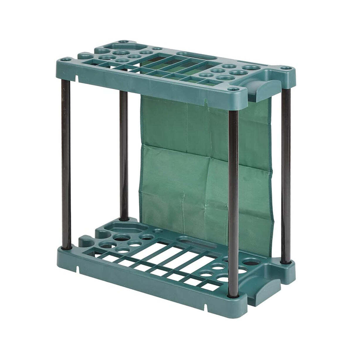 Organising Storage Rack for Garden Tools (Green) & Keep the Shed Tidy - SILBERSHELL