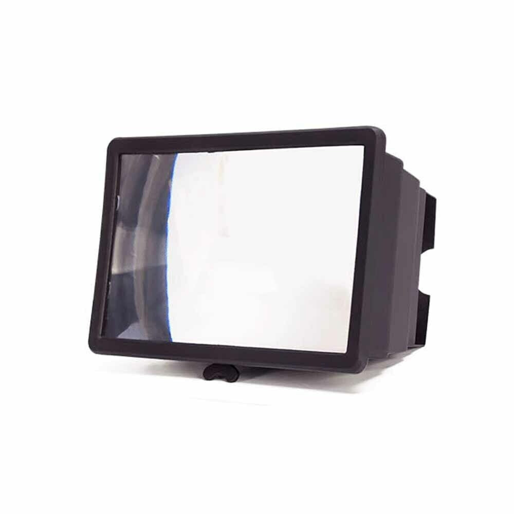 3D Mobile Phone Screen Magnifier 12" HD Video Amplifier for Smartphone Stand - SILBERSHELL