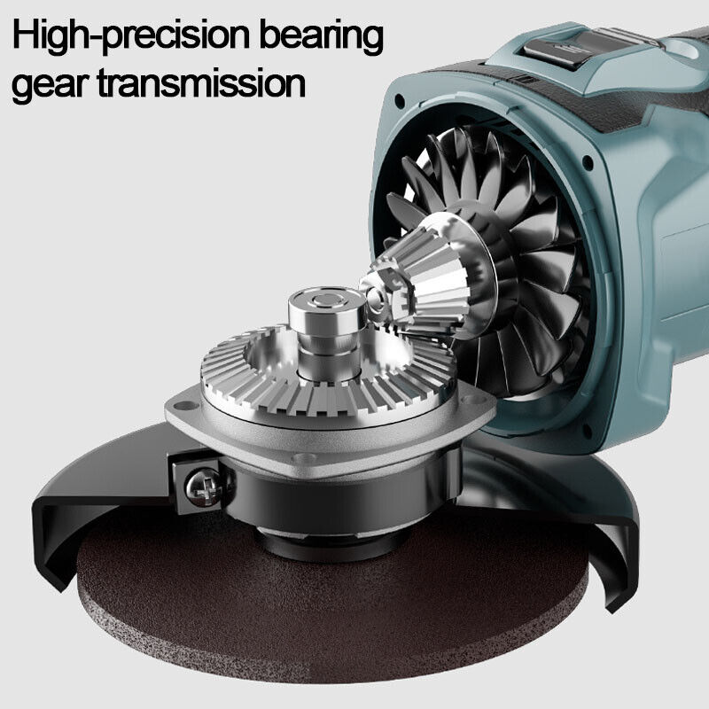 125mm Brushless Angle Grinder Cutting Machine Polisher For Makita 18V Battery - SILBERSHELL