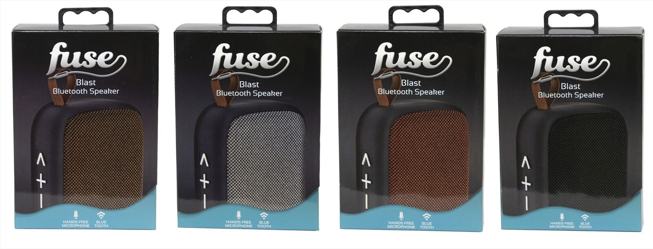 Fuse Blast Bluetooth Speaker (SENT AT RANDOM) - SILBERSHELL