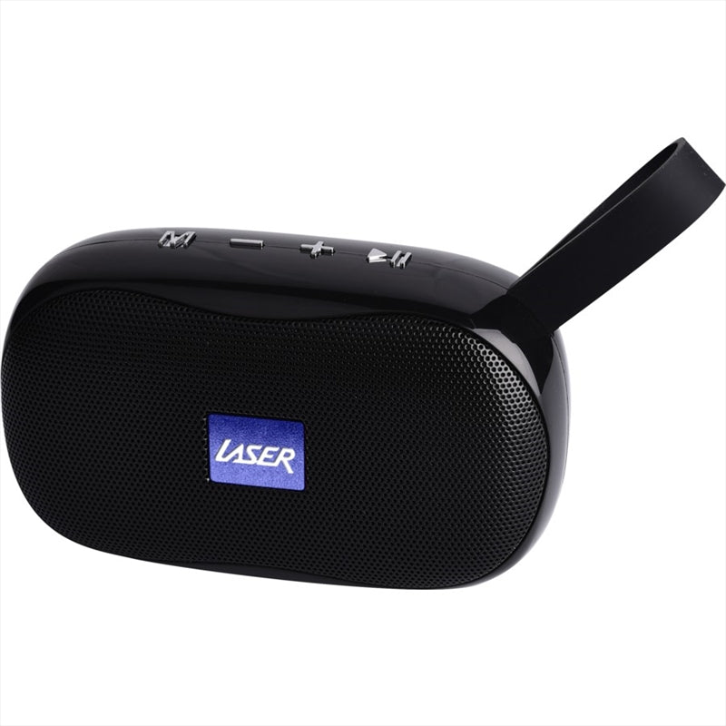 Laser Bluetooth Speaker Black - SILBERSHELL