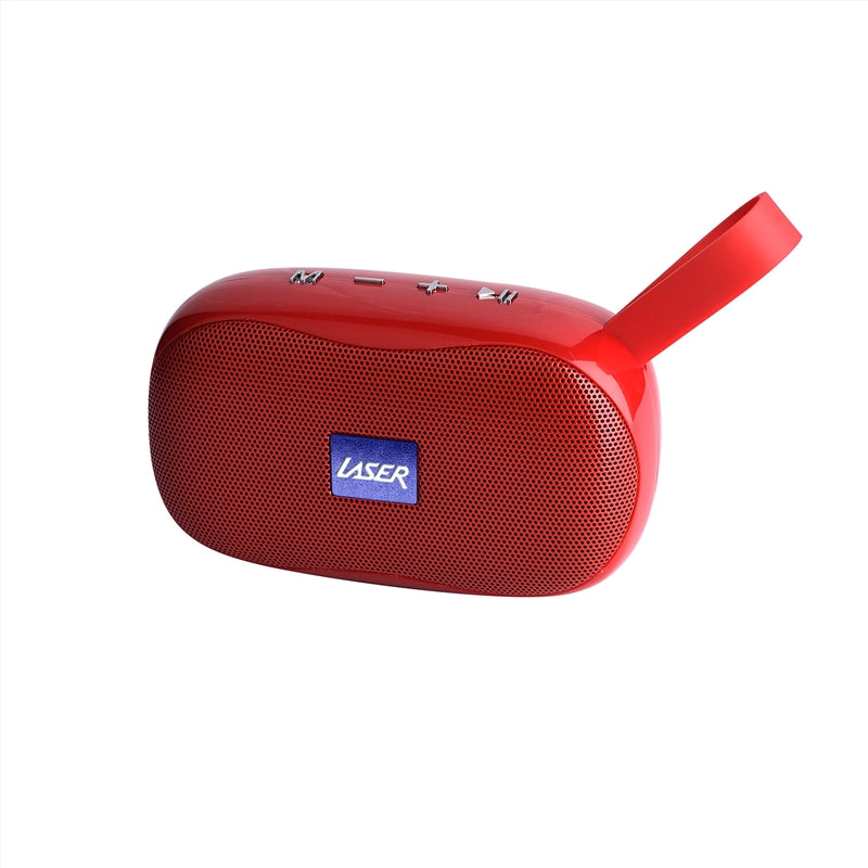 Laser Bluetooth Speaker Red - SILBERSHELL