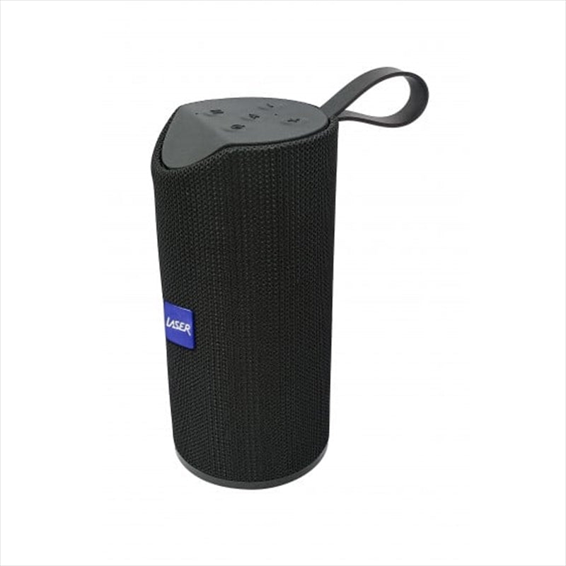 Laser Cylinder Bluetooth Speaker - Black - SILBERSHELL