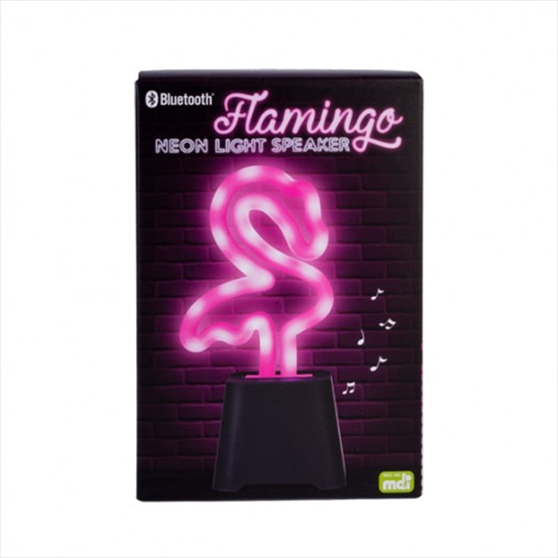 Flamingo Neon Light Speaker - SILBERSHELL