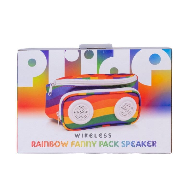 Rainbow Bum Bag With Speaker - SILBERSHELL