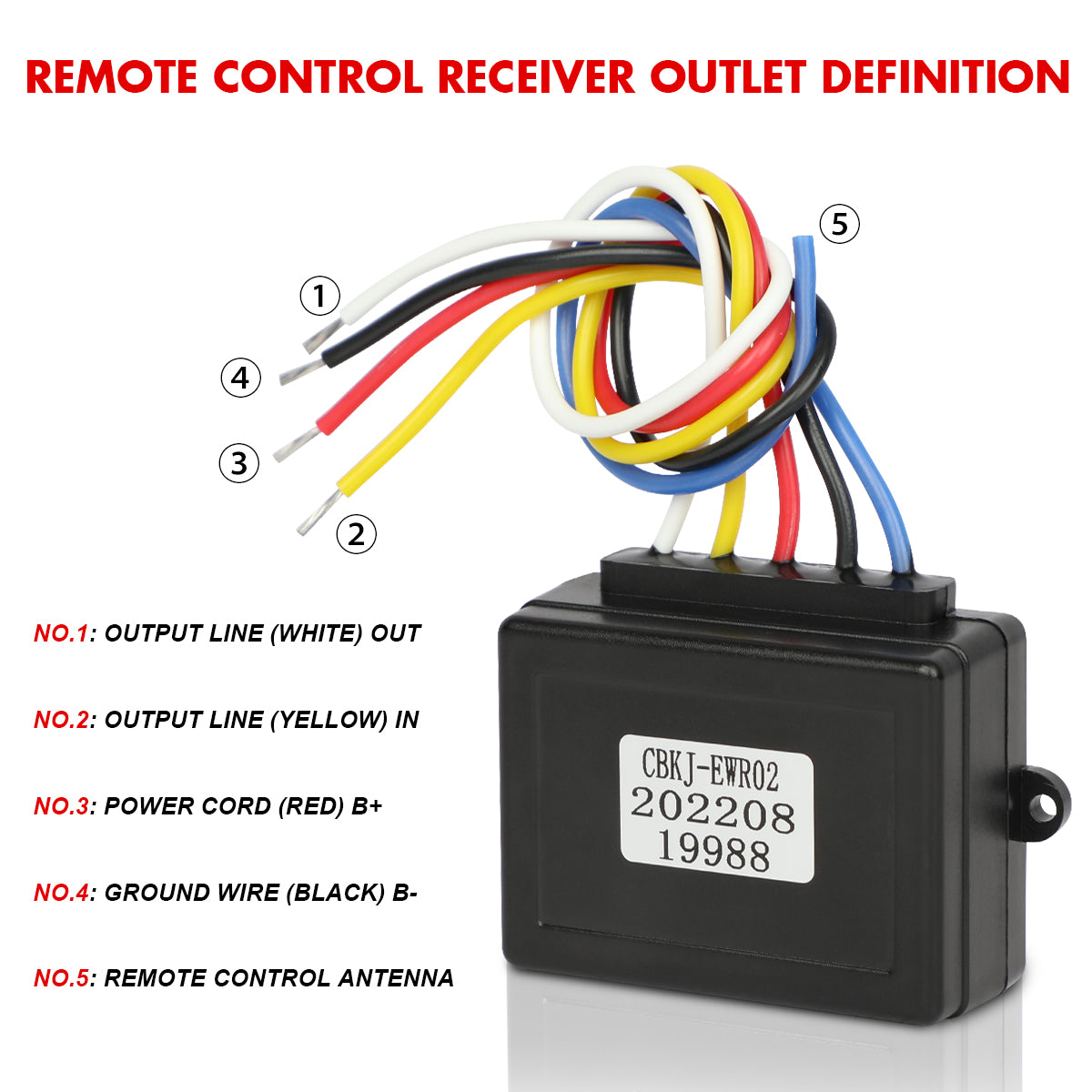 X-BULL Winch Solenoid Relay Wiring Controller 500A 12V and 150ft Wireless Remote 4T Block Pulley - SILBERSHELL