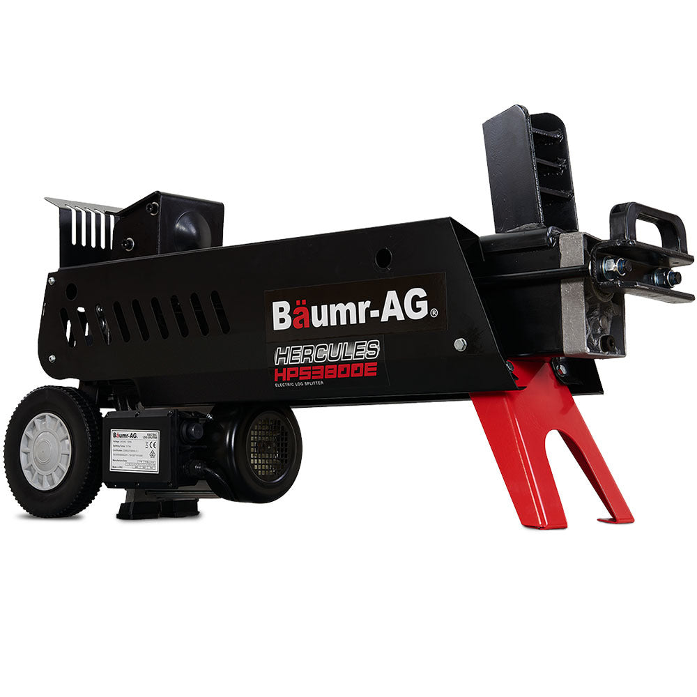 Baumr-AG 10 Tonne Electric Hydraulic Wood Log Splitter - HPS3800E - SILBERSHELL