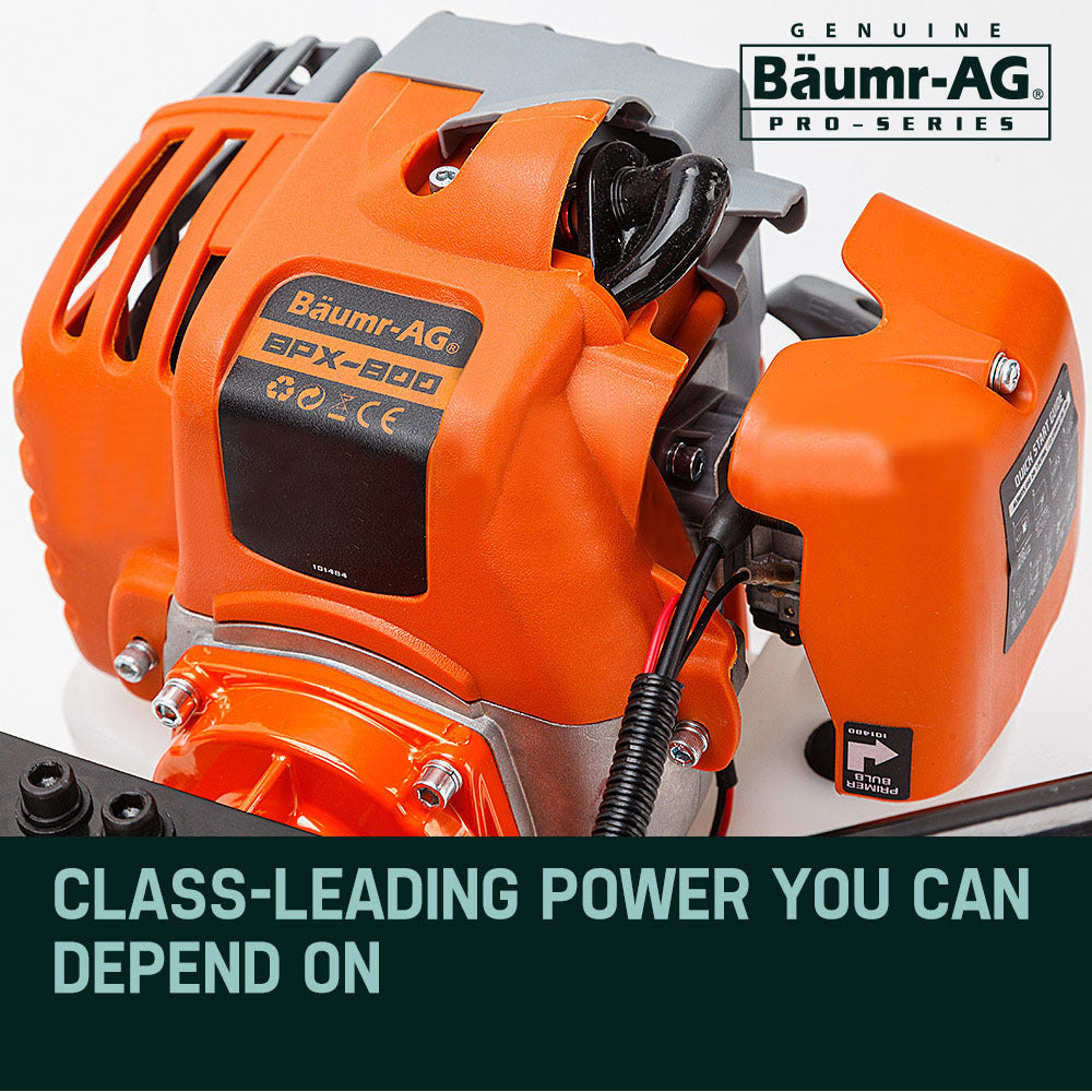 Baumr-AG Post Hole Digger 75CC Posthole Earth Auger Fence Borer Petrol Drill Bit - SILBERSHELL