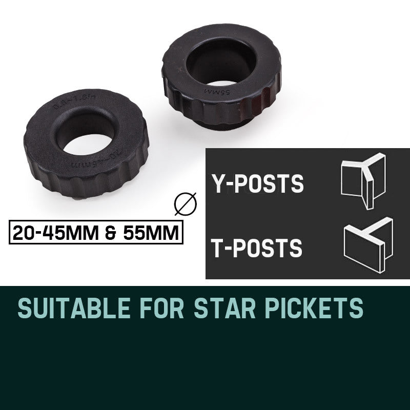 Baumr-AG Petrol Post Driver 4-Stroke Pile Star Picket Rammer Fence Star Four - SILBERSHELL