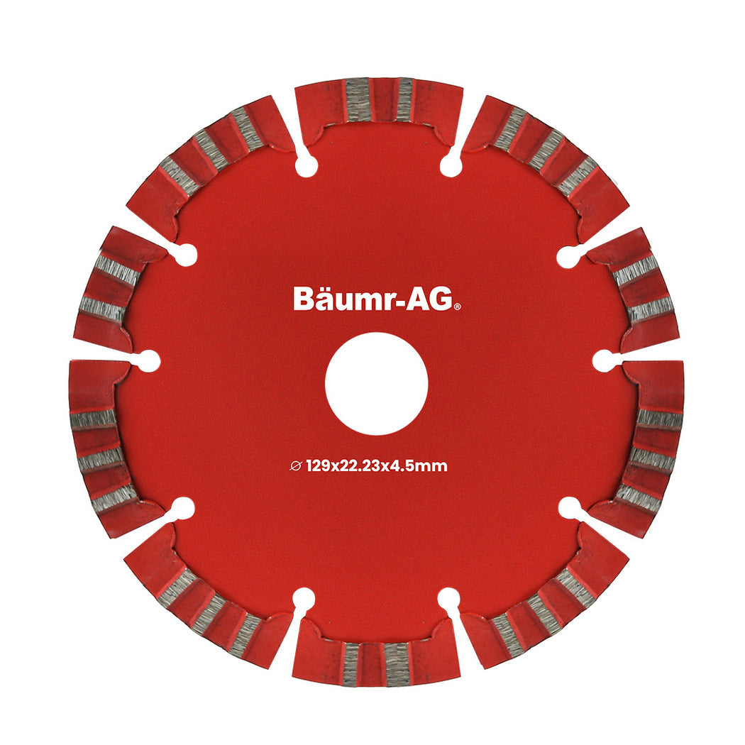 8 x BAUMR-AG 5" Replacement Diamond Blades for Wall Chaser Machines - SILBERSHELL