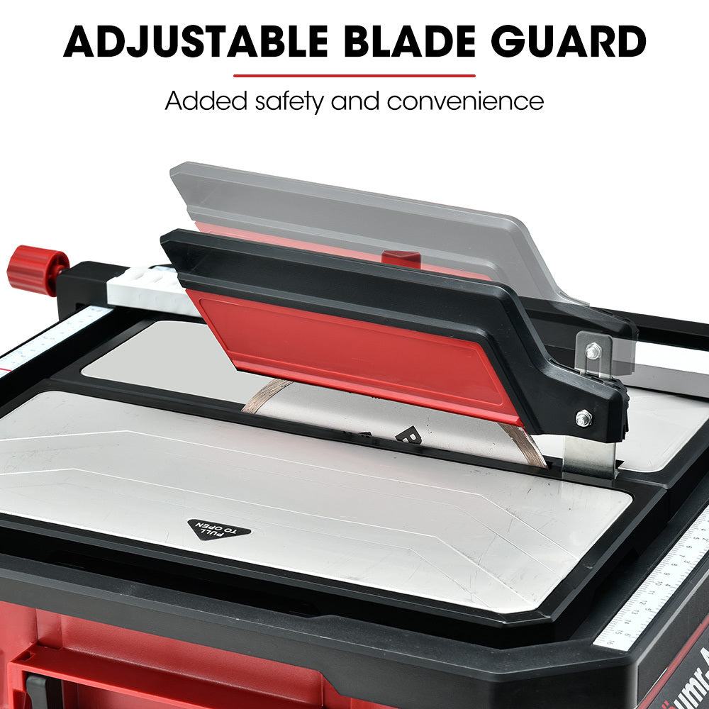 BAUMR-AG 650W Electric Tile Saw Cutter with 180mm (7") Blade - SILBERSHELL