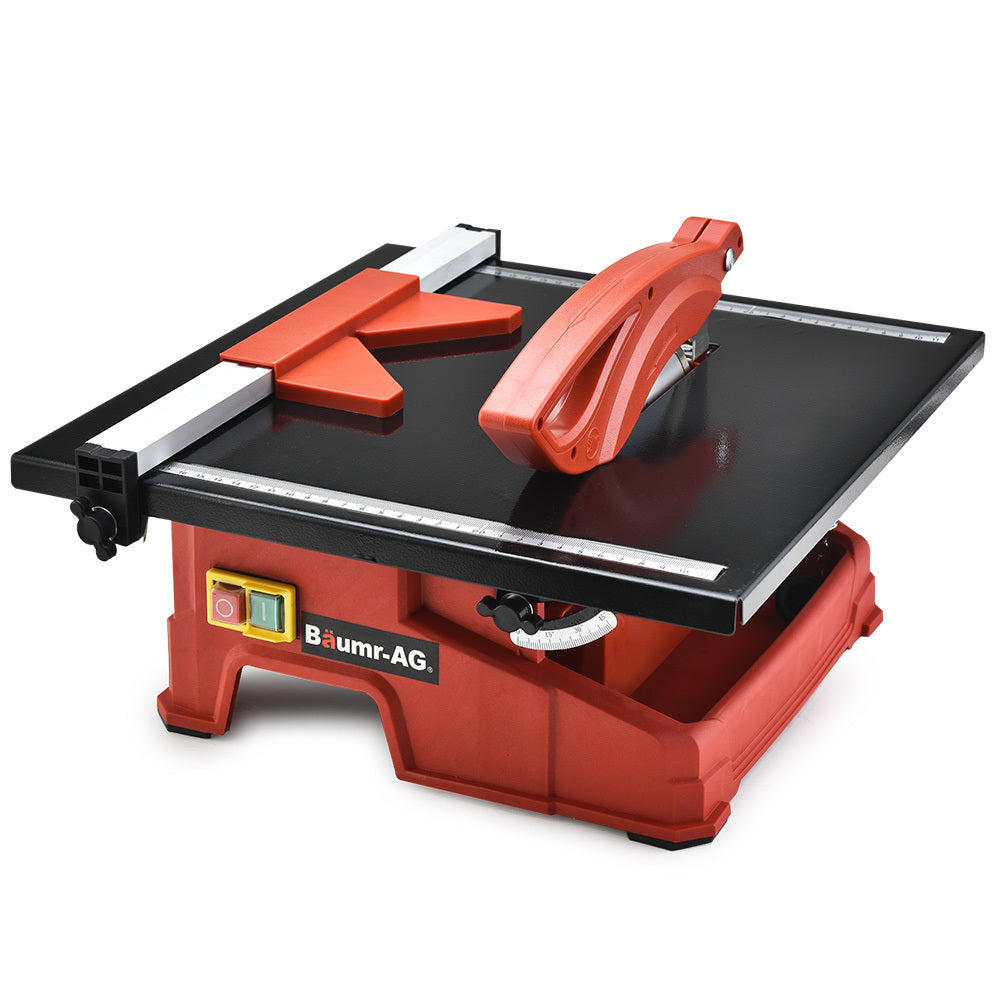 BAUMR-AG 600W Electric Tile Saw Cutter with 180mm (7") Blade - SILBERSHELL