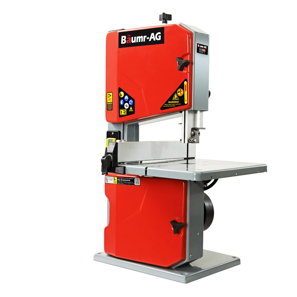 Baumr-AG Bandsaw Wood Cutting Band Saw Portable Wood Vertical Benchtop Machine - SILBERSHELL