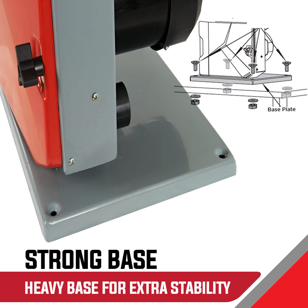 Baumr-AG Bandsaw Wood Cutting Band Saw Portable Wood Vertical Benchtop Machine - SILBERSHELL