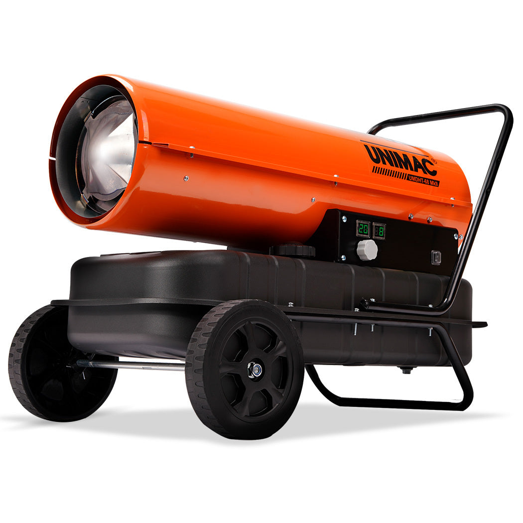 UNIMAC 30KW Portable Industrial Diesel Indirect Forced Air Space Heater - SILBERSHELL