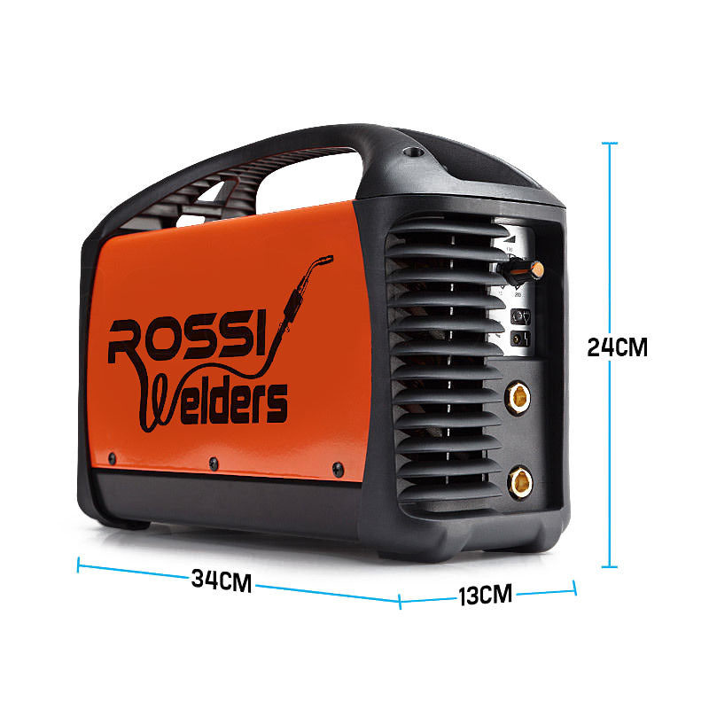 ROSSI Welder Inverter ARC 200Amp Welding Machine DC iGBT Stick Portable - SILBERSHELL