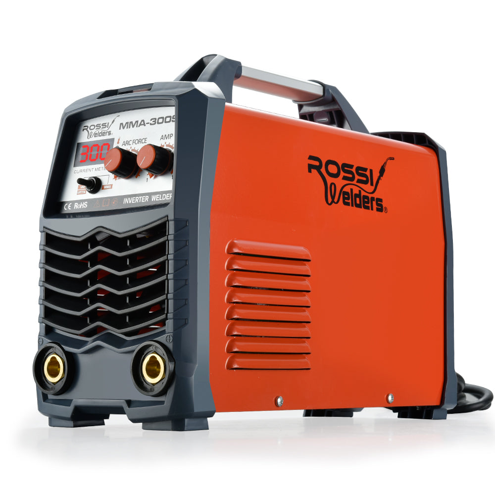 ROSSI Stick Welder 300 Amp Inverter Welding Machine MMA Portable ARC DC 300A - SILBERSHELL