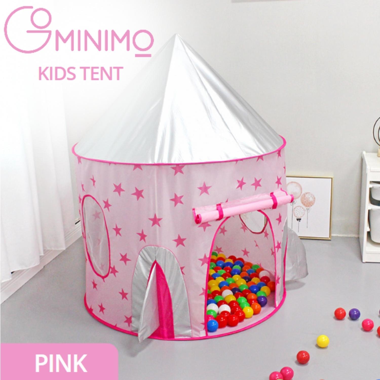 GOMINIMO Kids Space Capsule Tent (Pink) GO-KT-104-LK - SILBERSHELL