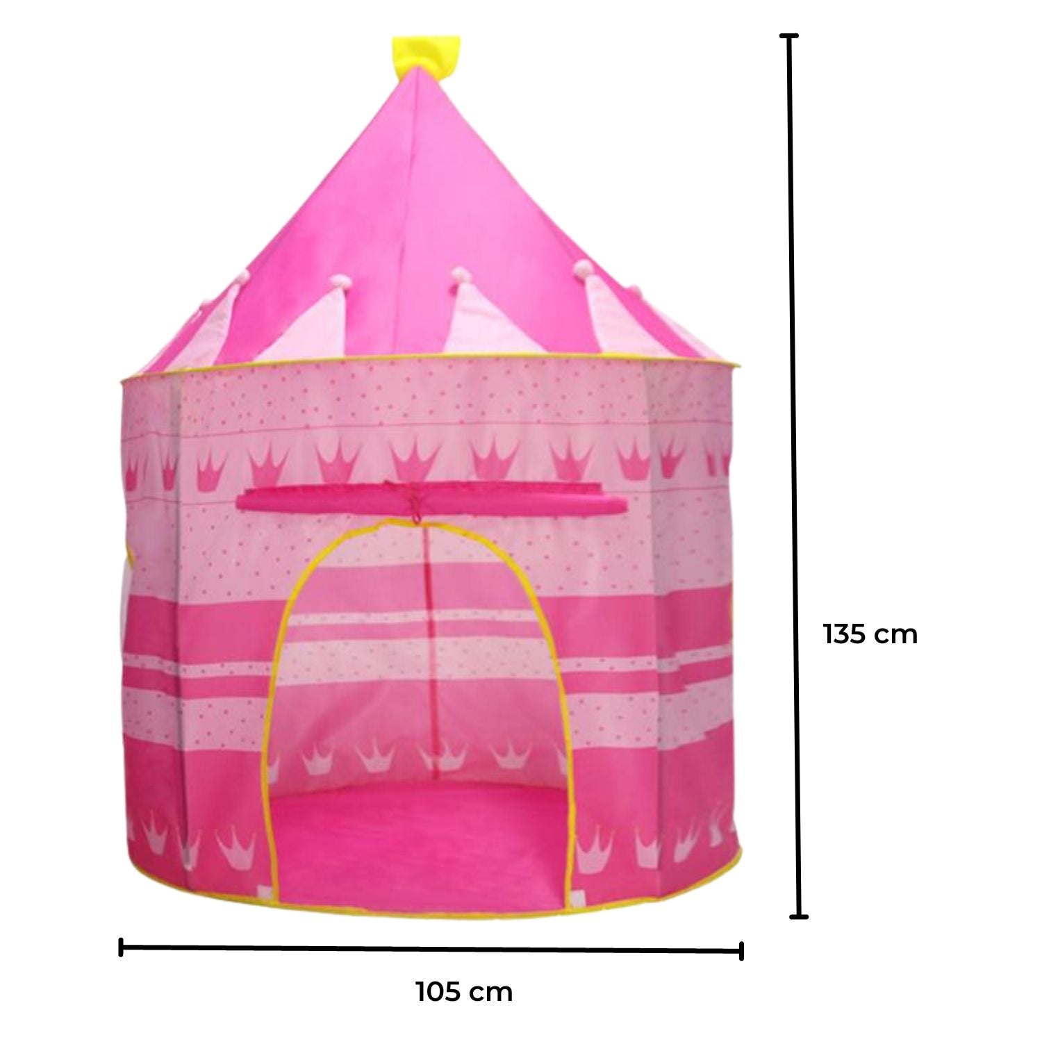 GOMINIMO Kids 12 Crowns Tent (Pink) GO-KT-109-LK - SILBERSHELL